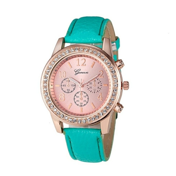 Accessories - Women Watches Quartz Watch Geneva Rhinestone Cryst